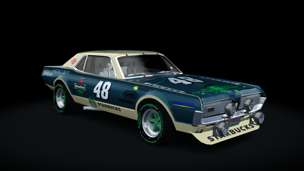 Mercury Cougar 67 Rally